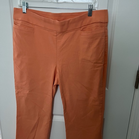 Coral Bay Orange Capris - Picture 1 of 3